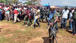 Perezida Ndayishimiye yahaye FLN irwanya u Rwanda inkunga y'Imbonerakure zirenga 400