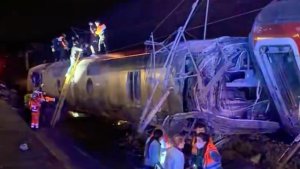 Espagne: Abantu 21 baguye mu mpanuka ya gariyamoshi
