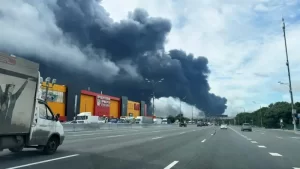 Ukraine yagabye ibitero bikomeye i Moscow.