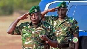 Perezida Ndayishimiye yazamuye abasirikare bane ku rwego wa Jenerali bane
