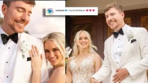 MrBeast yakoze ubukwe bw'ibanga na Thea Booysen ku kirwa cya Richard Branson