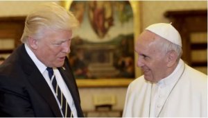 Papa Francis yasabye Trump kuzarangiza intambara ya Ukraine n'u Burusiya