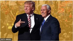 Mike Pence wigeze kungiriza Trump azahangana nawe kuyobora Amerika
