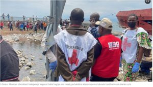 RDC: Impanuka y'Ubwato Yahitanye Abantu 400 Hafi y'Umujyi wa Goma