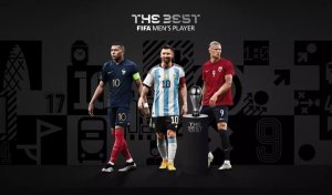 FIFA yatangaje abakinnyi batatu izakuramo uzegukana igihembo cy'umukinnyi mwiza ku isi