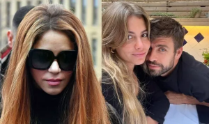 Pique yasubije Shakira ashyira hanze ifoto yishimanye n'umukunzi we mushya