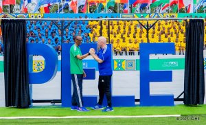 Perezida Kagame na Gianni Infantino bafunguye Stade ya Kigali yahawe izina rishya [AMAFOTO]