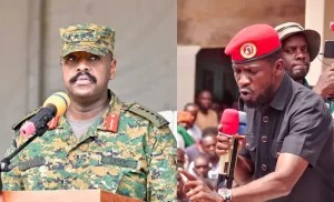 Nta mahoro uzagirira muri Uganda wa nkende we! umuriro wongeye kwaka hagatiya Bobi Wine na Gen. Muhoozi