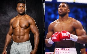 Hamenyekanye igihe umukino rutura wa Francis Ngannou na Anthony Joshua uzabera