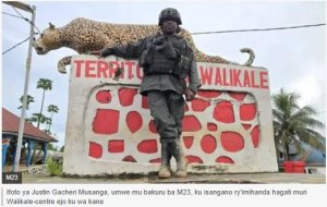 Birangiye M23 nayo yemeza ko yafashe umujyi wa Walikale
