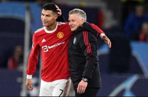 Cristiano Ronaldo yakoresheje amagambo yihariye mu gusezera umutoza Ole