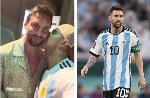 Uko umufana ukomeye wa Messi yamusomeye muruhame[AMAFOTO]