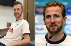 Umugabo usa na Harry Kane amerewe nabi n'abakobwa bamusaba ubushuti babitiranyije [AMAFOTO]