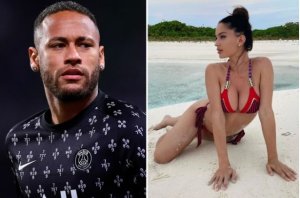 Neymar Jr yibasiwe n'ikizungerezi bakundanye amezi make