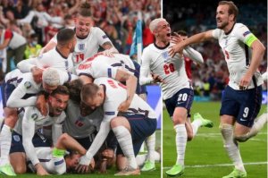 Ubwongereza bwageze ku mukino wa nyuma wa EURO ku nshuro ya mbere