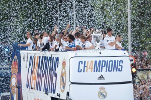 Real Madrid yishimiye byihariye igikombe cya 14 cya UEFA Champions League yatwaye