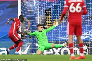 Frank Lampard yahishuye ko umunyezamu usimbura Kepa yakoze ikizamini cy'Ubuzima