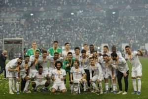 Real Madrid yatwaye Supercopa ikomeza kugwiza ibigwi ku isi [AMAFOTO]