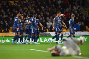 Umukinnyi wa Wolves yibasiye bikomeye Arsenal ayishinja kwishimira intsinzi bikabije