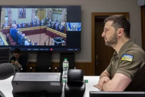 Perezida wa Ukraine yavuze ubutaka Uburusiya bumaze kubatwara n'umubare munini w'ingabo zabwo bamaze kwica
