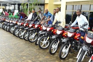 Nyanza: Ba Gitifu b'Utugari n'abayobobozi ba DASSO bahawe moto