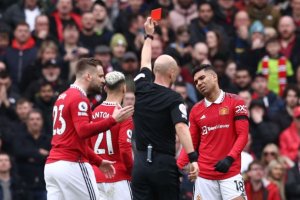 Casemiro yahawe igihano gihanitse nyuma yo guhabwa ikarita ya kabiri y'umutuku