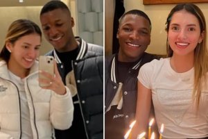 Reba ubwiza bw'umukunzi wa Caicedo wamukunze akenye none bakaba bakize
