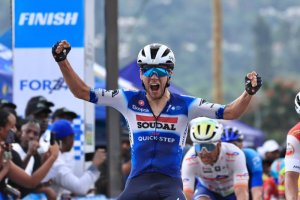 William Lecerf niwe wegukanye agace ka kane ka Tour du Rwanda 2024