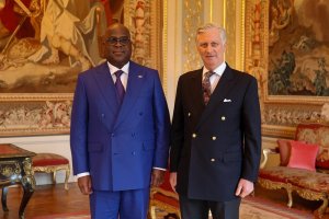 Perezida Tshisekedi yagiye mu Bubiligi gusabira u Rwanda ibihano