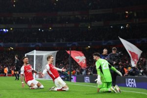 Arsenal yageze muri 1/4 cya Champions League nyuma y'imyaka 14 byaranze