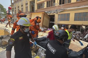 Leta ya Myanmar yatangaje ko abarenga 2000 bamaze kwicwa n'umutingito