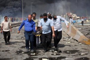 Iran: Iri gukora iperereza ku nkongi yibasiye icyambu imaze guhitana abantu 28 abandi barenga 1000 bagakomereka