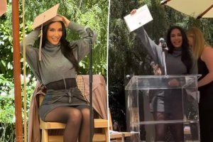 Kim Kardashian yarangije amasomo mu mategeko nyuma y'imyaka 6