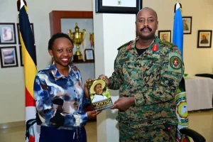 Uganda: Umukobwa wa Perezida Ruto yasuye Gen. Muhoozi