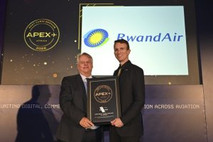 RwandAir yahembwe nk'ikigo cya mbere gitanga serivisi nziza muri Afurika