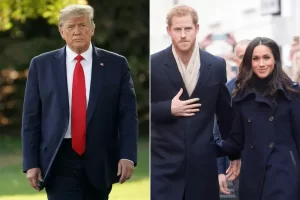 Trump yihaye Igikomangoma Harry n'umugore we