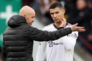 Erik Ten Hag yasubije Cristiano Ronaldo wamushinje kumusuzugura