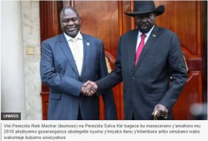UN iraburira 'gusubira mu ntambara' kubera ifungwa rya visi perezida Riek Machar