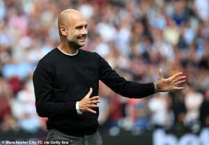 Pep Guardiola yibasiye bikomeye Liverpool bahanganiye igikombe cya shampiyona