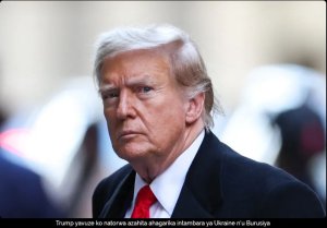 Donald Trump yahize gukura Amerika mu ntambara ya Ukraine niba atowe