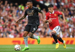 Gabriel Jesus yasabye ikintu gikomeye bagenzi be nyuma yo gutsindwa na United
