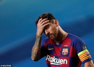 Lionel Messi yabwiye umutoza mushya wa FC Barcelona inkuru itari nziza
