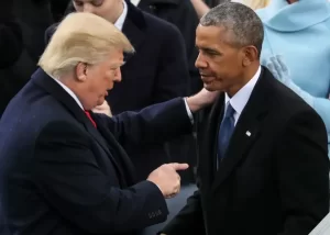 Trump yanditse ubutumwa asaba ko Obama atabwa muri yombi agakurikiranwa