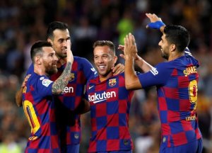 Umukinnyi wa FC Barcelona yanze kuyikinira muri UEFA Champions League
