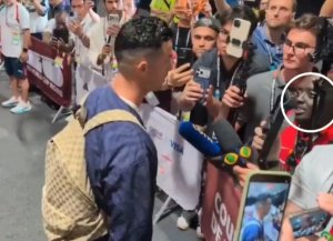 Yabaye umunyamakuru wa mbere w'umunyarwanda ubajije ikibazo Cristiano Ronaldo