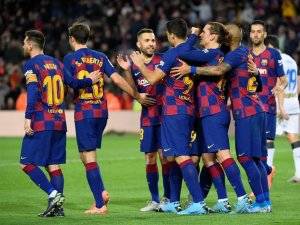 Manchester United irifuza gusinyisha abakinnyi 4 bagiye kurekurwa na FC Barcelona 