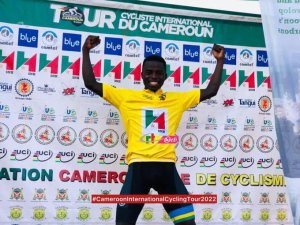 Mugisha Moise yakuyemo iminota irenga 3 yarushwaga yegukana Tour du Cameroun 2022