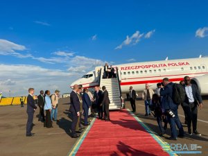 Perezida wa Pologne na Madamu we bageze mu Rwanda