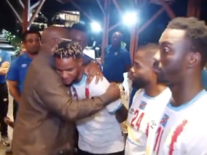 Perezida Tshisekedi yongeye kuvuga u Rwanda mu ijambo yahaye abakinnyi bavuye muri AFCON 2023