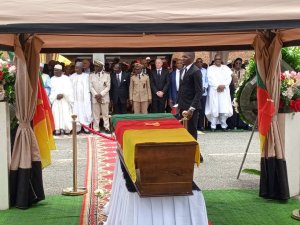 Issa Hayatou yashyinguwe mu cyubahiro umuhango witabiriwe na Perezida wa FIFA 